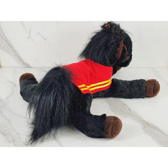 Wells Fargo Mike Legendary Black Pony w/ Tags 15" Plush Toy Stuffed Animal 2016 - Picture 9 of 16